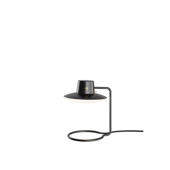 AJ Oxford 280 Bordslampa Black/Opal Glass Med verskrm i gruppen Belysning / Inomhus / Bordslampor hos Vxj Elektriska (5744168627)