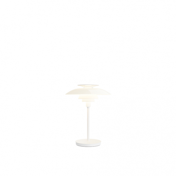 PH 80 Portable Bordslampa Opal White/White i gruppen Belysning / Inomhus / Uppladdningsbara lampor hos Växjö Elektriska (5744172338)