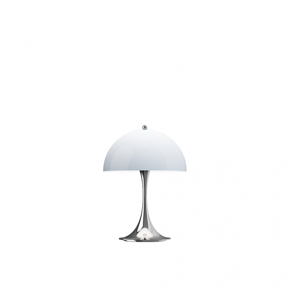 Panthella Ø250 Portable Bordslampa Chrome Opal Blue Grey V3 i gruppen Belysning / Inomhus / Uppladdningsbara lampor hos Växjö Elektriska (5744172956)