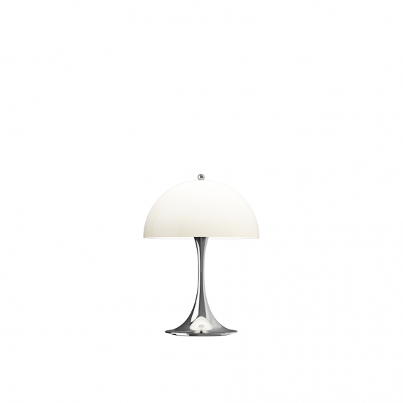 Panthella Ø250 Portable Bordslampa Chrome Opal Beige V3 i gruppen Belysning / Inomhus / Uppladdningsbara lampor hos Växjö Elektriska (5744172998)