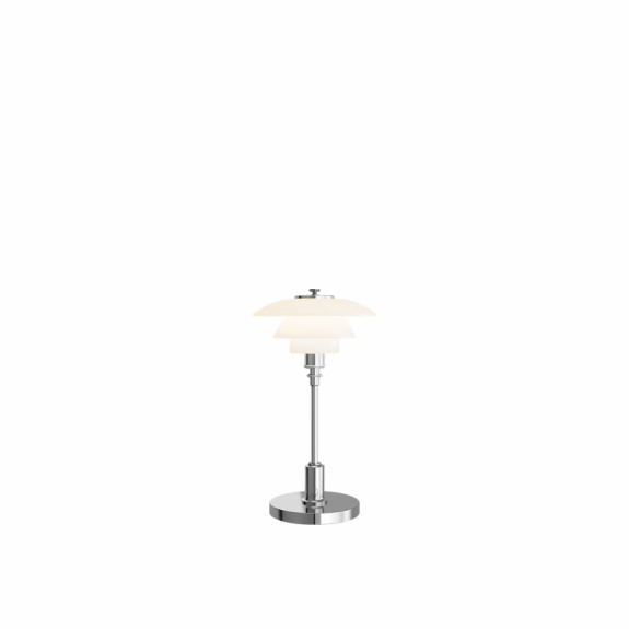 PH 1/1 Portable Bordslampa High Lustre Chrome Plated i gruppen Belysning / Inomhus / Uppladdningsbara lampor hos Växjö Elektriska (5744173418)