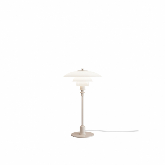 PH 2/1 Bordslampa Glossy Beige i gruppen Belysning / Inomhus / Bordslampor hos Växjö Elektriska (5744174608)