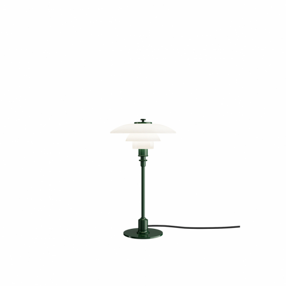 PH 2/1 Bordslampa Glossy Deep Green i gruppen Belysning / Inomhus / Bordslampor hos Växjö Elektriska (5744174750)