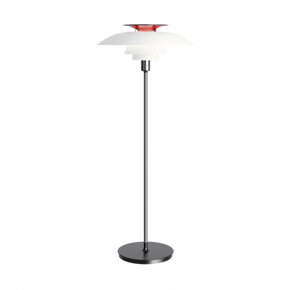 PH 80 Golvlampa White Opal Acryl/Chrome i gruppen Belysning / Inomhus / Golvlampor hos Vxj Elektriska (5744610816)