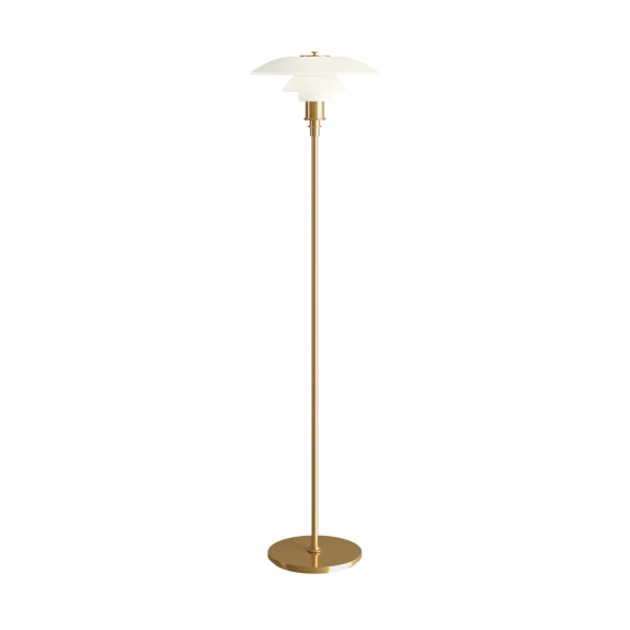 PH 3-2 Golvlampa Brass i gruppen Belysning / Inomhus / Golvlampor hos Vxj Elektriska (5744611255)