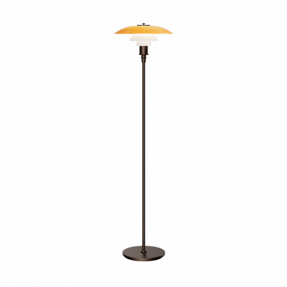 PH 3½-2½ Golvlampa Centenary Edition Amber/Opal White i gruppen Belysning / Inomhus / Golvlampor hos Växjö Elektriska (5744613473)