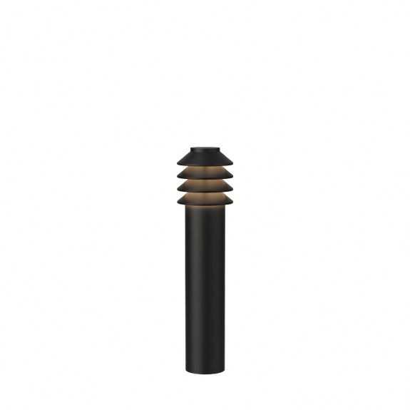 Bysted Garden Pollare Long Black Med Fotplatta i gruppen Belysning / Utomhus / Pollare hos Växjö Elektriska (5747409590)