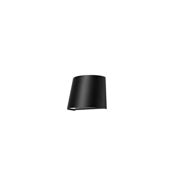 Mini Vägglampa Svart i gruppen Belysning / Utomhus / Vägglampor hos Växjö Elektriska (7716522)