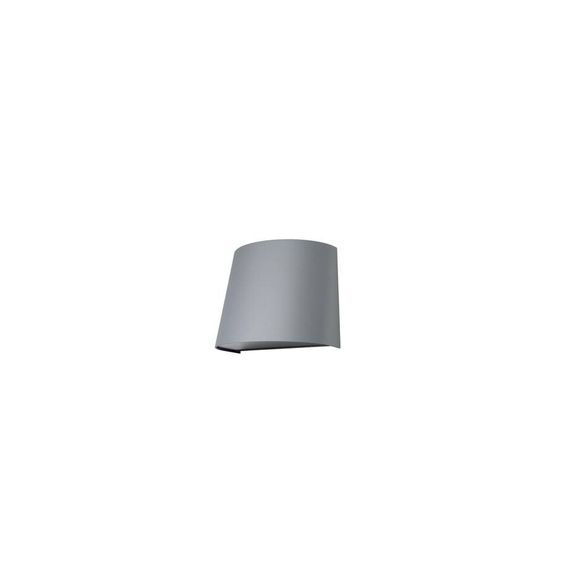 Mini Vägglampa Alugrå i gruppen Belysning / Utomhus / Vägglampor hos Växjö Elektriska (7716523)