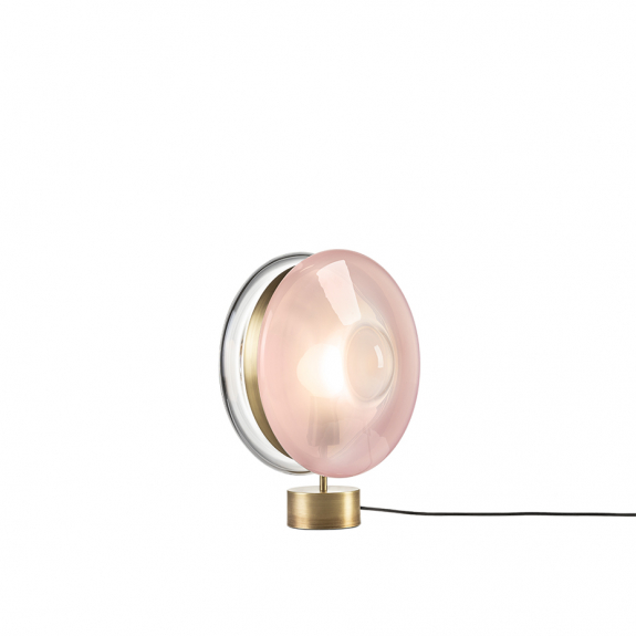 Orbital Bordslampa Moon Clear + Venus Pink/Patina Gold i gruppen Belysning / Inomhus / Bordslampor hos Vxj Elektriska (8595610915551)