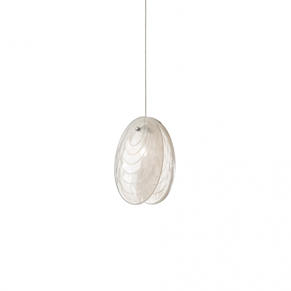 Mussels Singel Pendel Alabaster/Anthracite i gruppen Belysning / Inomhus / Taklampor hos Växjö Elektriska (8595610930769)