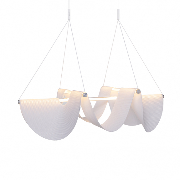 Drape Light 118 Pendel Traffic White i gruppen Belysning / Inomhus / Taklampor hos Växjö Elektriska (8718282387901)