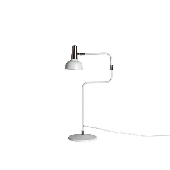 Ray Bordslampa Vit/Silver i gruppen Belysning / Inomhus / Bordslampor hos Växjö Elektriska (890313)