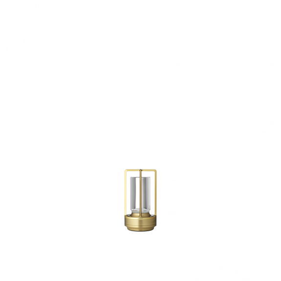 Turn+ Portable Bordslampa Brass i gruppen Belysning / Inomhus / Uppladdningsbara lampor hos Växjö Elektriska (AMB-TP-01BS)