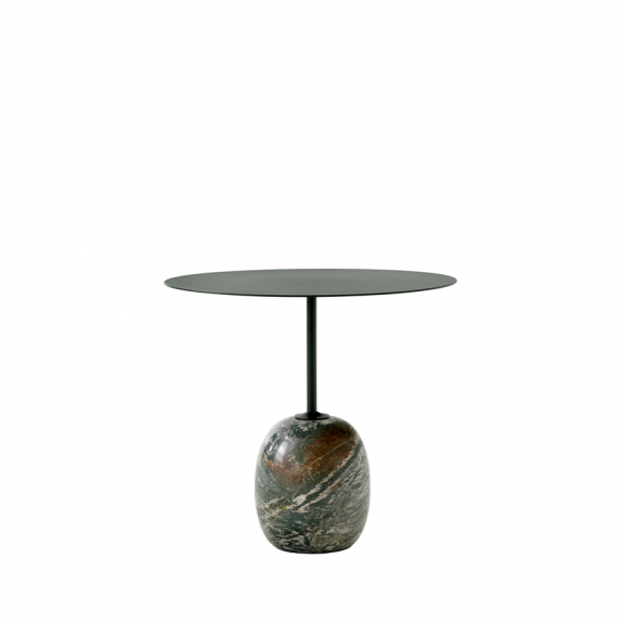 Lato Sidobord LN9 Oval 40x50cm Deep Green & Verde Alpi Marble i gruppen Inredning / Inredningsdetaljer / Sidobord & Soffbord hos Växjö Elektriska (ANDT-133036A288)
