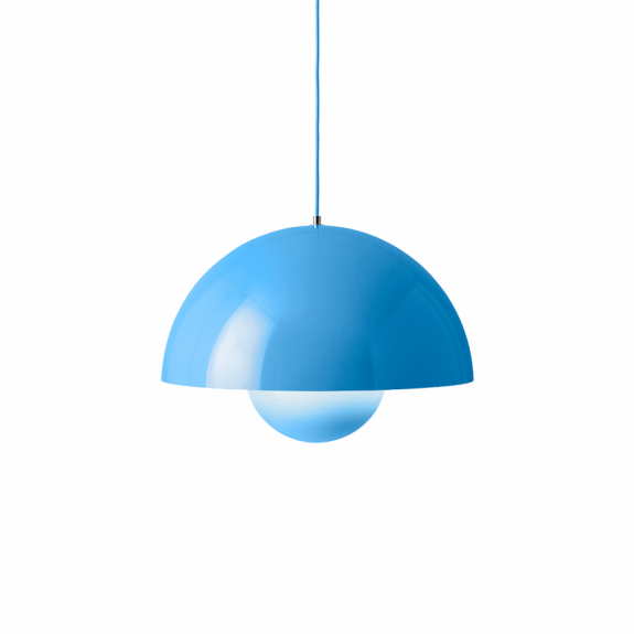 Flowerpot Pendel VP2 Ø50cm Swim Blue i gruppen Belysning / Inomhus / Taklampor hos Växjö Elektriska (ANDT-133083A179)