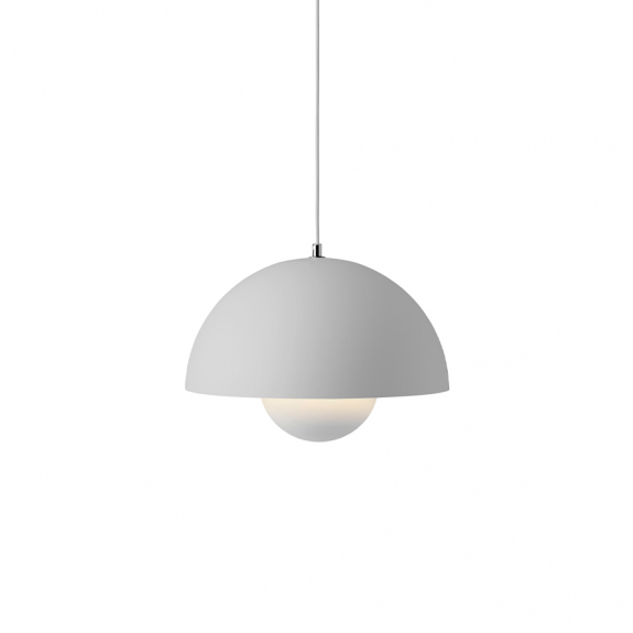 Flowerpot Pendel VP7 37cm Matt Light Grey i gruppen Belysning / Inomhus / Taklampor hos Vxj Elektriska (ANDT-133089A219)