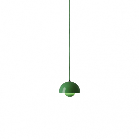 Flowerpot Pendel VP10 Ø16cm Signal Green i gruppen Belysning / Inomhus / Taklampor hos Växjö Elektriska (ANDT-133094A205)
