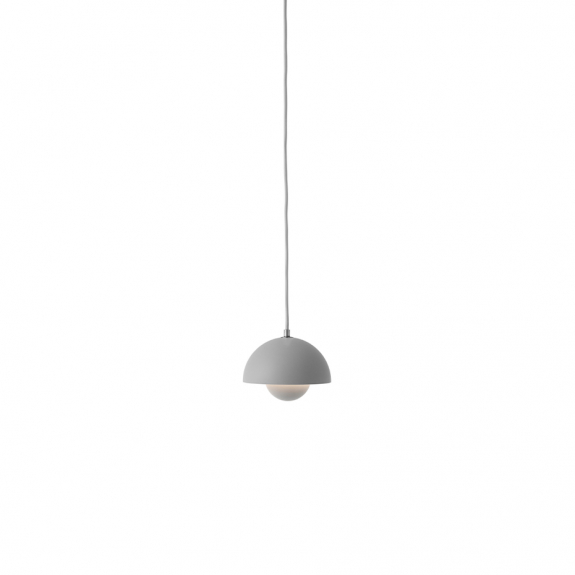 Flowerpot Pendel VP10 Matt Light Grey i gruppen Belysning / Inomhus / Taklampor hos Vxj Elektriska (ANDT-133094A219)