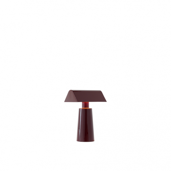 Caret Bordslampa MF1 Portable Dark Burgundy i gruppen Belysning / Inomhus / Uppladdningsbara lampor hos Växjö Elektriska (ANDT-133166A163)