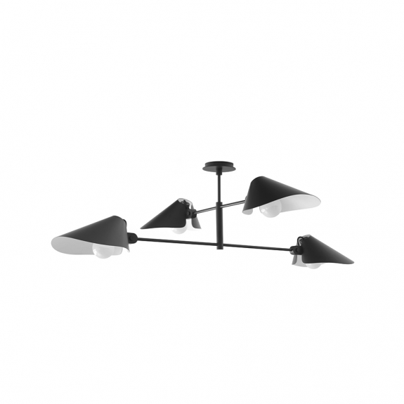 Bonnet Ljuskrona SC91 H40cm Black i gruppen Belysning / Inomhus / Taklampor hos Växjö Elektriska (ANDT-136980A472)