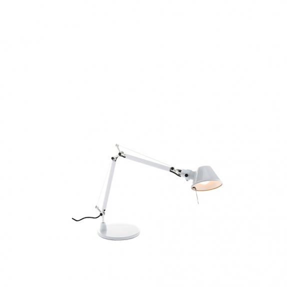 Tolomeo Micro Bordslampa Glossy White i gruppen Belysning / Inomhus / Bordslampor hos Vxj Elektriska (ARTE-0011820A)