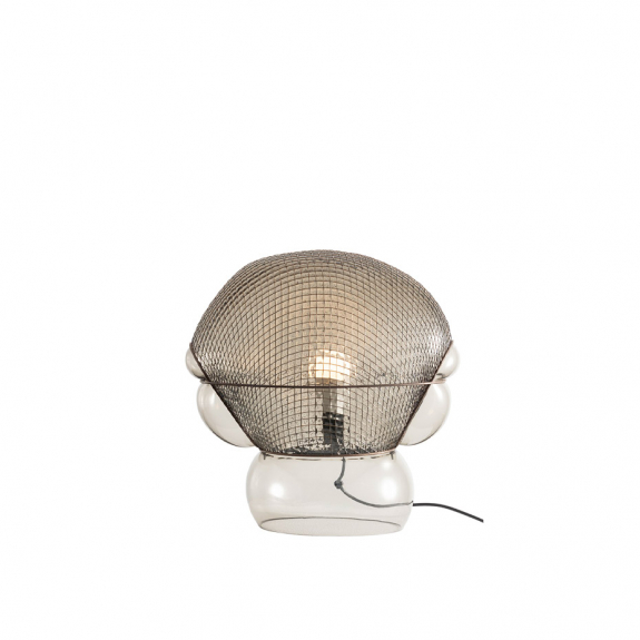 Patroclo Bordslampa Fumé Transparent i gruppen Belysning / Inomhus / Bordslampor hos Växjö Elektriska (ARTE-0060010A)