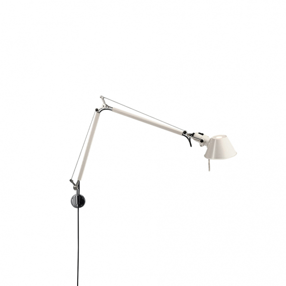 Tolomeo Vgglampa Glossy White i gruppen Belysning / Inomhus / Vgglampor hos Vxj Elektriska (ARTE-A004420WA)