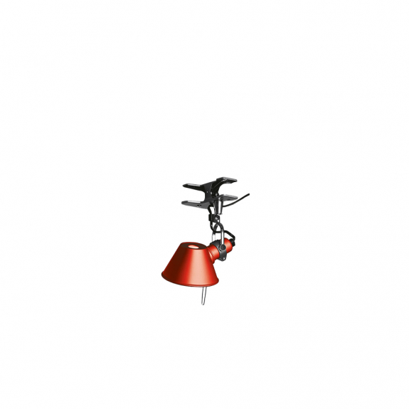 Tolomeo Micro Pinza Klmlampa Anodized Red i gruppen Belysning / Inomhus / Spotlights hos Vxj Elektriska (ARTE-A010810)