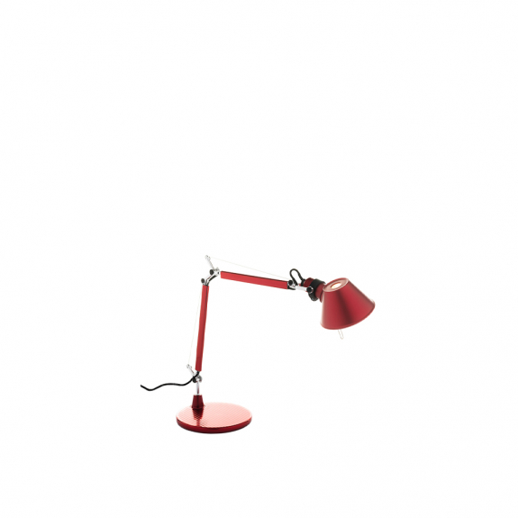 Tolomeo Micro Bordslampa Anodized Red i gruppen Belysning / Inomhus / Bordslampor hos Vxj Elektriska (ARTE-A011810)
