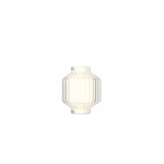 Toro Vägglampa Clear Glass i gruppen Belysning / Inomhus / Vägglampor hos Växjö Elektriska (AS1461001)