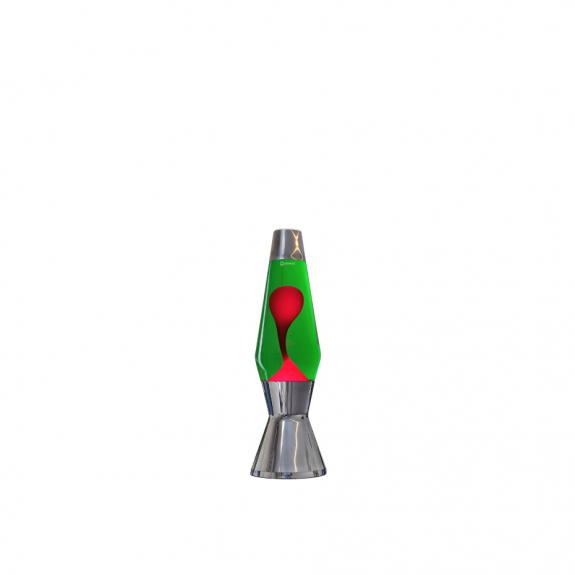 Astro Lavalampa Originalet Silver Green/Red i gruppen Belysning / Inomhus / Bordslampor hos Vxj Elektriska (ASTROGREU)