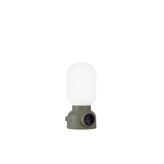 Plug Lamp Bordslampa Pudergrn i gruppen Belysning / Inomhus / Bordslampor hos Vxj Elektriska (ATE-210194)