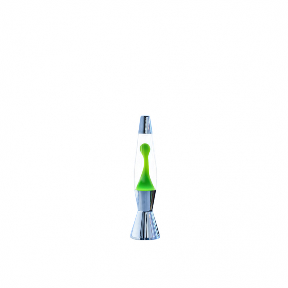 Astro Baby Lavalampa Silver Clear/Green i gruppen Belysning / Inomhus / Bordslampor hos Växjö Elektriska (BABYCGEU)
