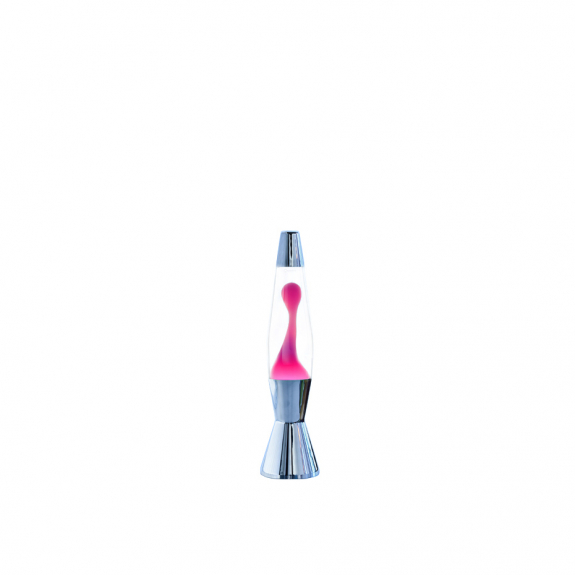 Astro Baby Lavalampa Silver Clear/Pink i gruppen Belysning / Inomhus / Bordslampor hos Växjö Elektriska (BABYCPEU)