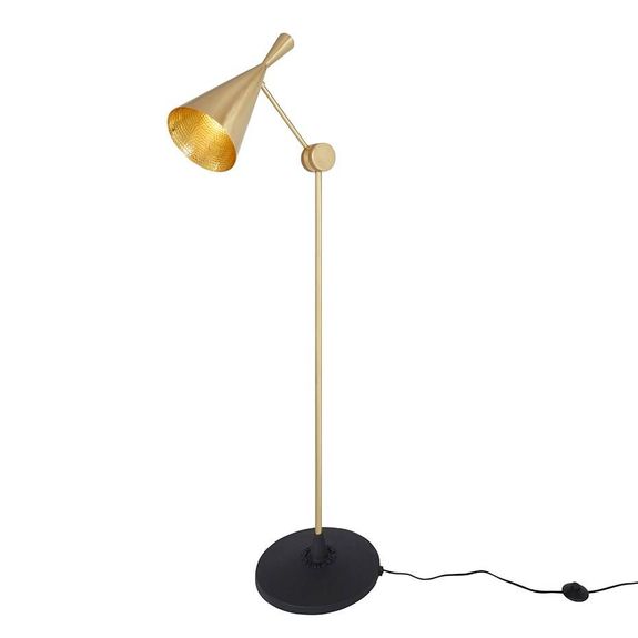 Beat Light Golvlampa Brass i gruppen Belysning / Inomhus / Golvlampor hos Vxj Elektriska (BLF01BEU)