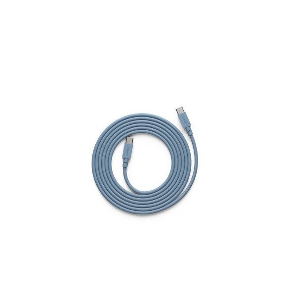Cable 1 USB-C To USB-C Shark Blue i gruppen Belysning / Tillbehr / Installationsmaterial hos Vxj Elektriska (C1CC-IN60-18SHB)
