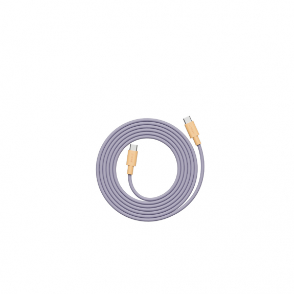 Cable 1 USB-C To USB-C (100W) 2m Bauhaus-Archiv Edition Lavender Glow i gruppen Belysning / Tillbehör / Installationsmaterial hos Växjö Elektriska (C1CCI1002IN1)