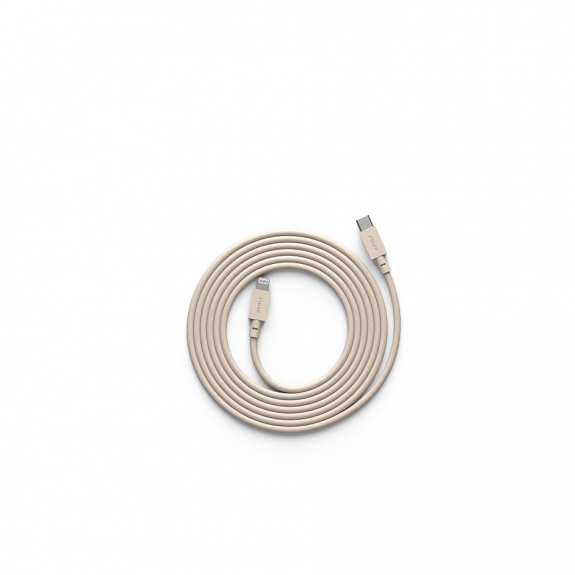 Cable 1 USB-C To Lightning Nomad Sand i gruppen Belysning / Tillbehr / Installationsmaterial hos Vxj Elektriska (C1CL-IN20-18BE)