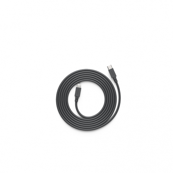 Cable 1 USB-C To Lightning Stockholm Black i gruppen Belysning / Tillbehr / Installationsmaterial hos Vxj Elektriska (C1CL-IN20-18SB)