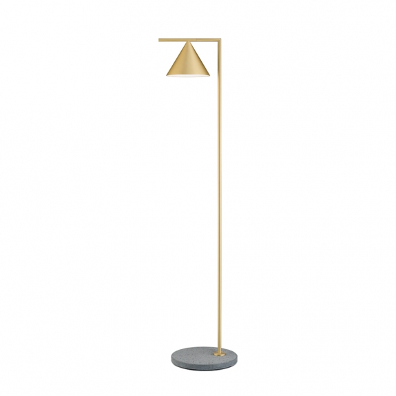 Captain Flint Outdoor Golvlampa Brass Finish/Grey Lava i gruppen Belysning / Utomhus / Golvlampor hos Vxj Elektriska (F011A23F059A)