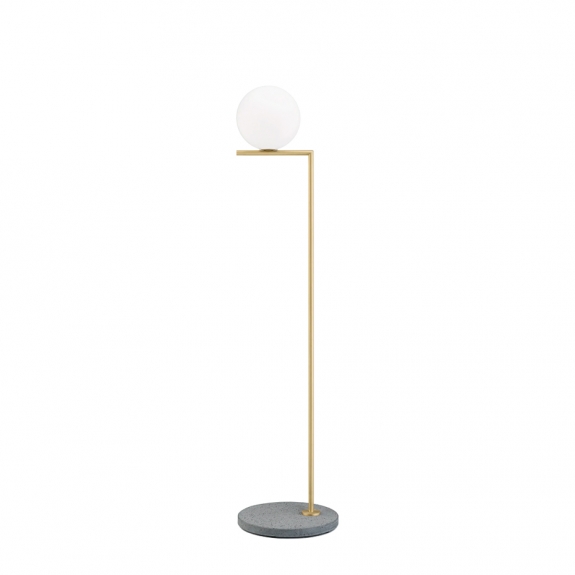 IC Lights F1 Outdoor Golvlampa Brass Finish/Grey Lava i gruppen Belysning / Utomhus / Golvlampor hos Vxj Elektriska (F012A03C059)