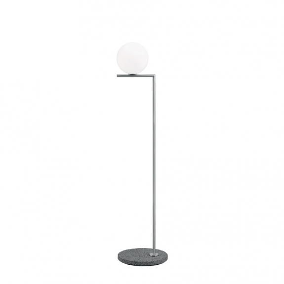 IC Lights F1 Outdoor Golvlampa Brushed Stainless Steel/Occhio di Pernice i gruppen Belysning / Utomhus / Golvlampor hos Vxj Elektriska (F012A04C055)