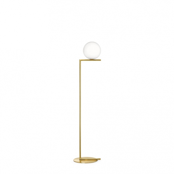 IC Lights F1 Golvlampa Brushed Brass i gruppen Belysning / Inomhus / Golvlampor hos Vxj Elektriska (F3173059)