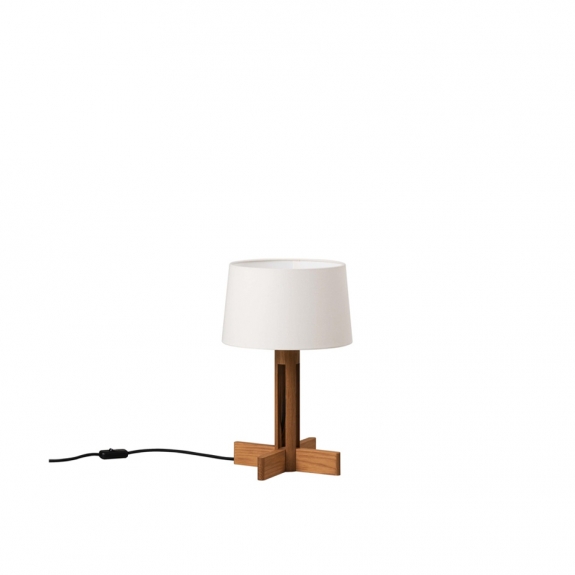 FAD Menor Bordslampa Natural Oak/White Linen i gruppen Belysning / Inomhus / Bordslampor hos Vxj Elektriska (FADTA01)