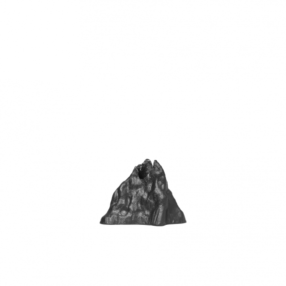 Stone Candle Holder Large Black Aluminium i gruppen Inredning / Inredningsdetaljer / Ljushållare & Ljus hos Växjö Elektriska (FERM-1104263161)