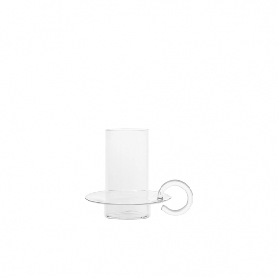 Luce Candle Holder Clear i gruppen Inredning / Inredningsdetaljer / Ljushllare & Ljus hos Vxj Elektriska (FERM-1104264802)