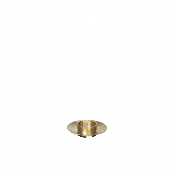 Block Candle Holder Brass i gruppen Inredning / Inredningsdetaljer / Ljushllare & Ljus hos Vxj Elektriska (FERM-1104266219)