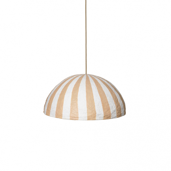 Half Dome Lampskrm 48cm Stripe Cashmere i gruppen Belysning / Inomhus / Lampskrmar hos Vxj Elektriska (FERM-1104268272)