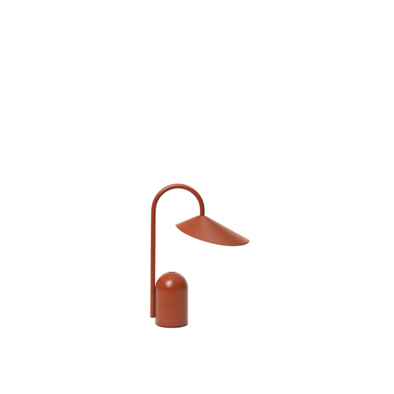 Arum Portable Bordslampa Oxide Red i gruppen Belysning / Inomhus / Uppladdningsbara lampor hos Vxj Elektriska (FERM-1104269286)